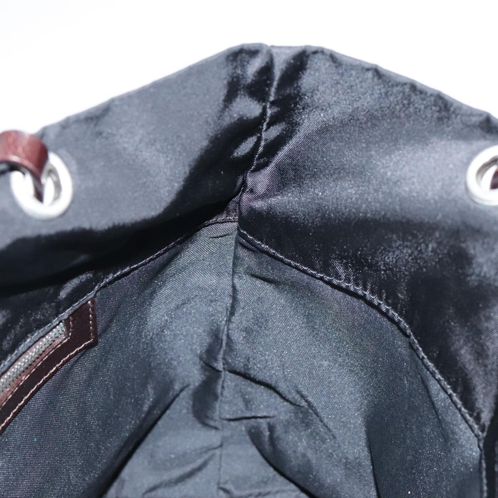FENDI Hand Bag Nylon Black ep6199