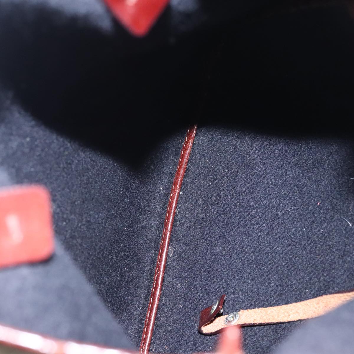 FENDI Zucca Canvas Tote Bag Wool Brown Black ep6200