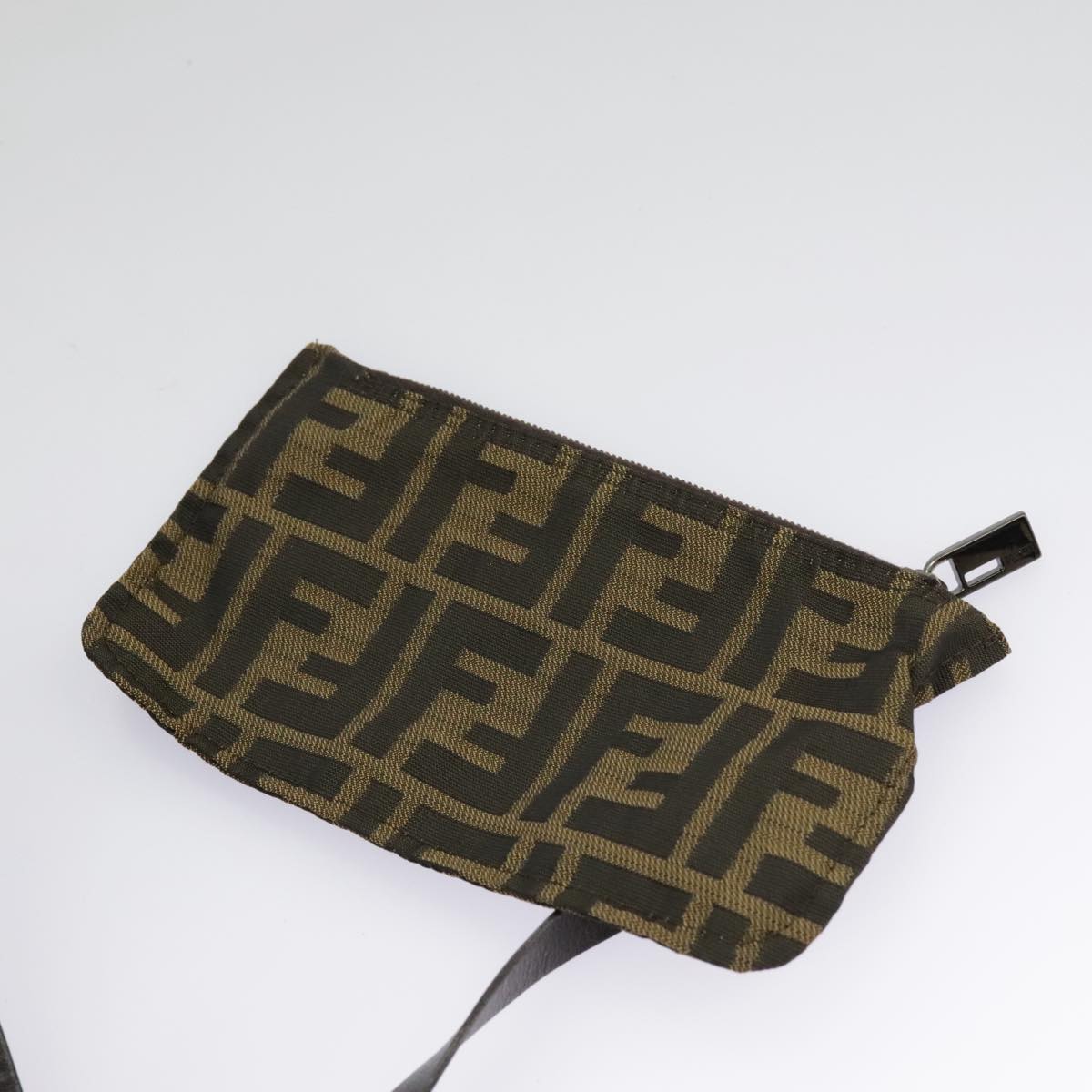 FENDI Zucca Canvas Tote Bag Brown Black ep6212