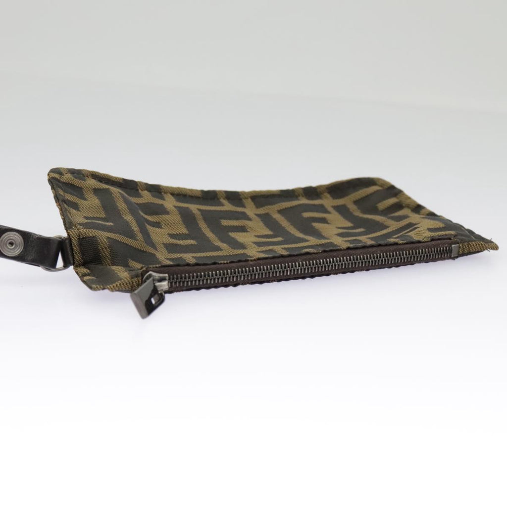 FENDI Zucca Canvas Tote Bag Brown Black ep6212