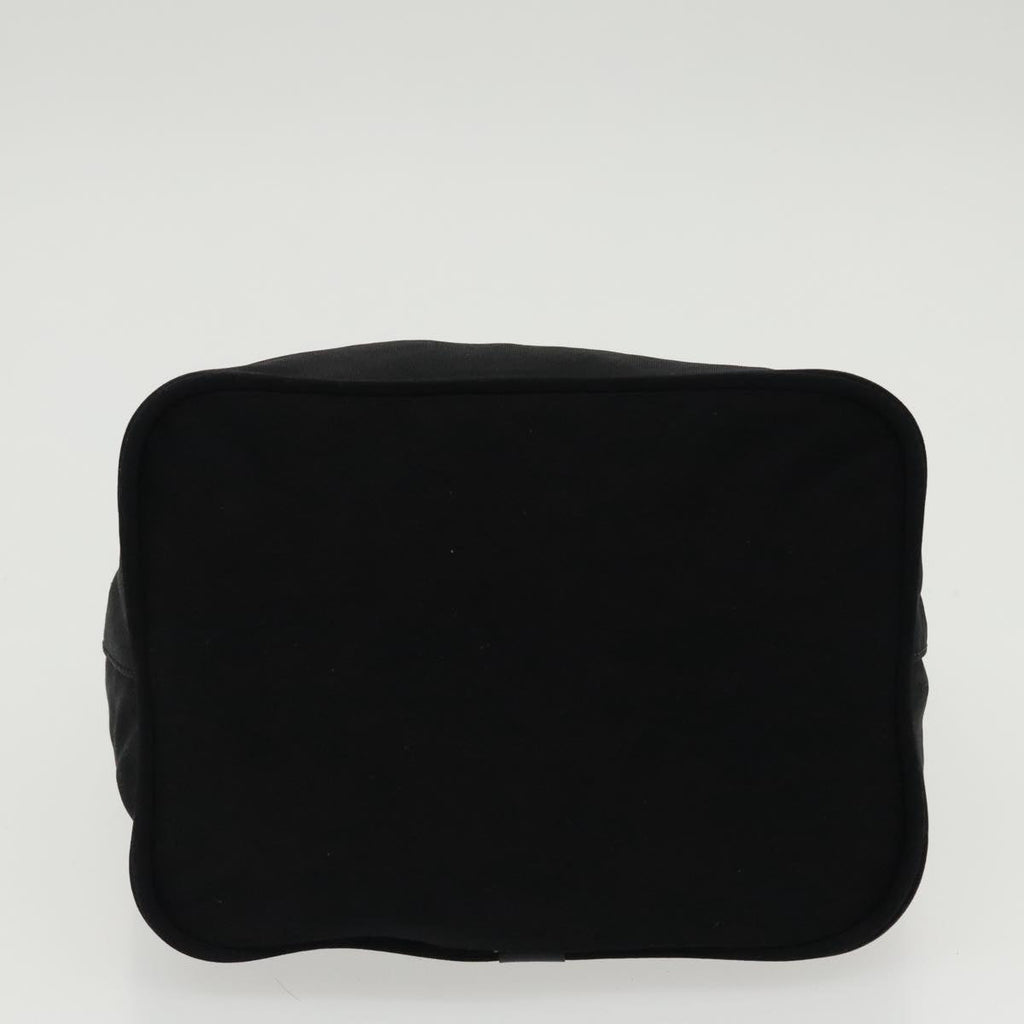 FENDI Mamma Baguette Shoulder Bag Nylon Black Silver ep6221