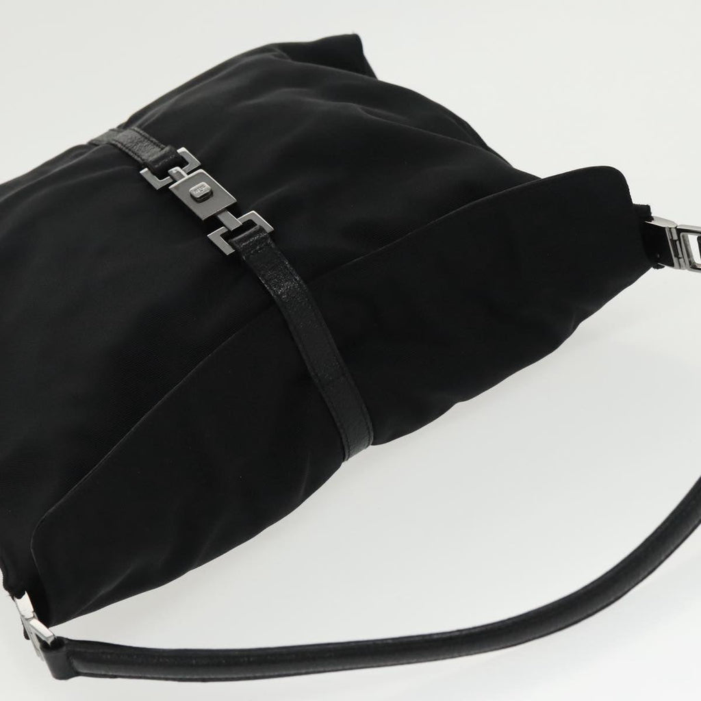 GUCCI Jackie Hand Bag Canvas Black Silver 001 3355 ep6257