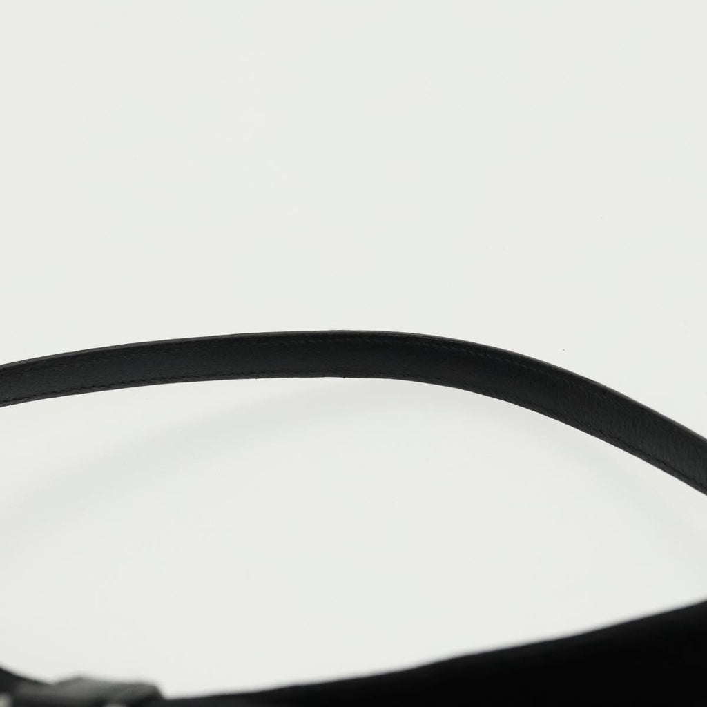 GUCCI Jackie Hand Bag Canvas Black Silver 001 3355 ep6257