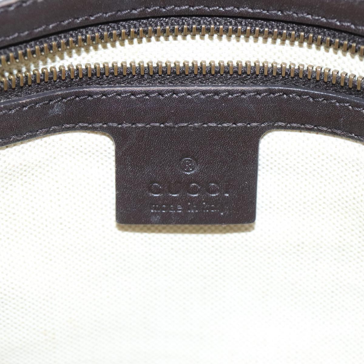 GUCCI GG Canvas Hand Bag Beige Gold 269953 ep6313