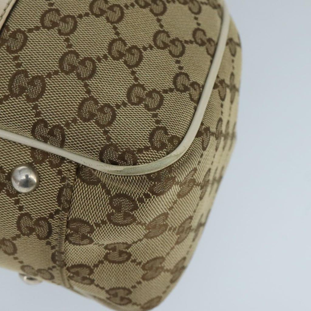 GUCCI GG Canvas GG Twins Tote Bag Beige Gold 232957 ep6314