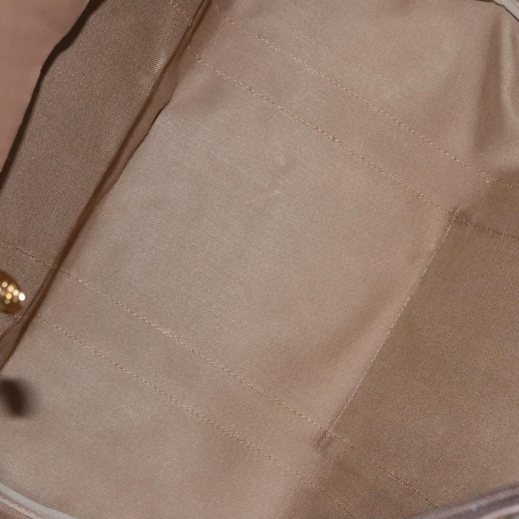 GUCCI GG Supreme Boston Bag PVC Leather Beige Gold ep6350
