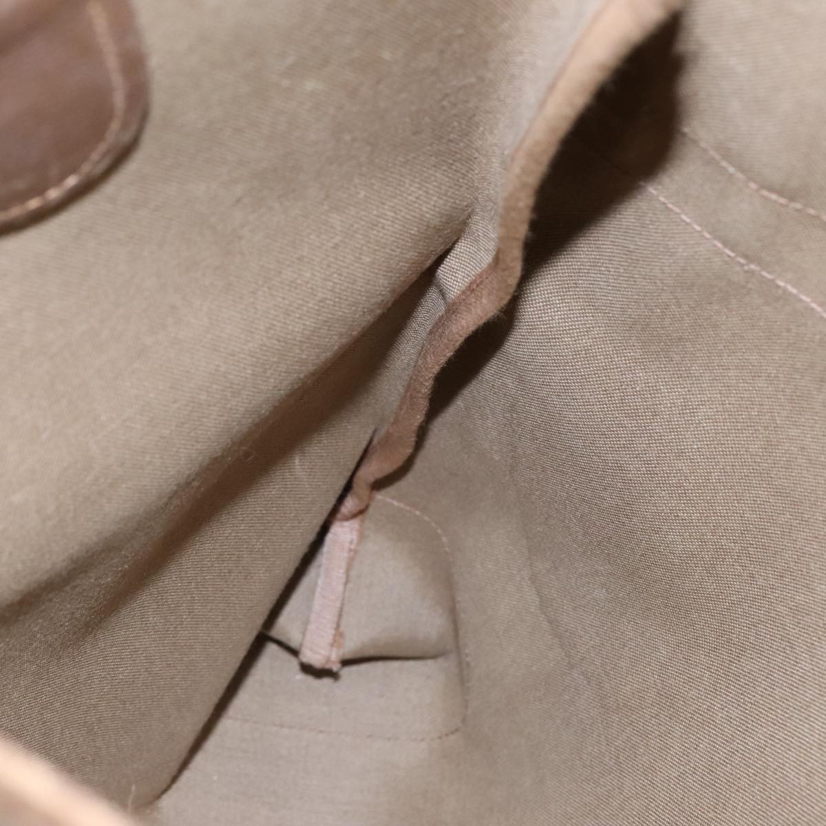 GUCCI GG Supreme Web Sherry Line Interlocking Tote Bag PVC Beige ep6353