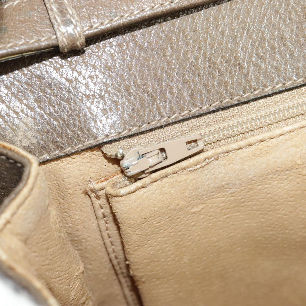 GUCCI GG Supreme Shoulder Bag PVC Beige Gold 904 02 050 ep6356