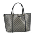 GUCCI GG Crystal Tote Bag Navy Gold 197954 ep6395