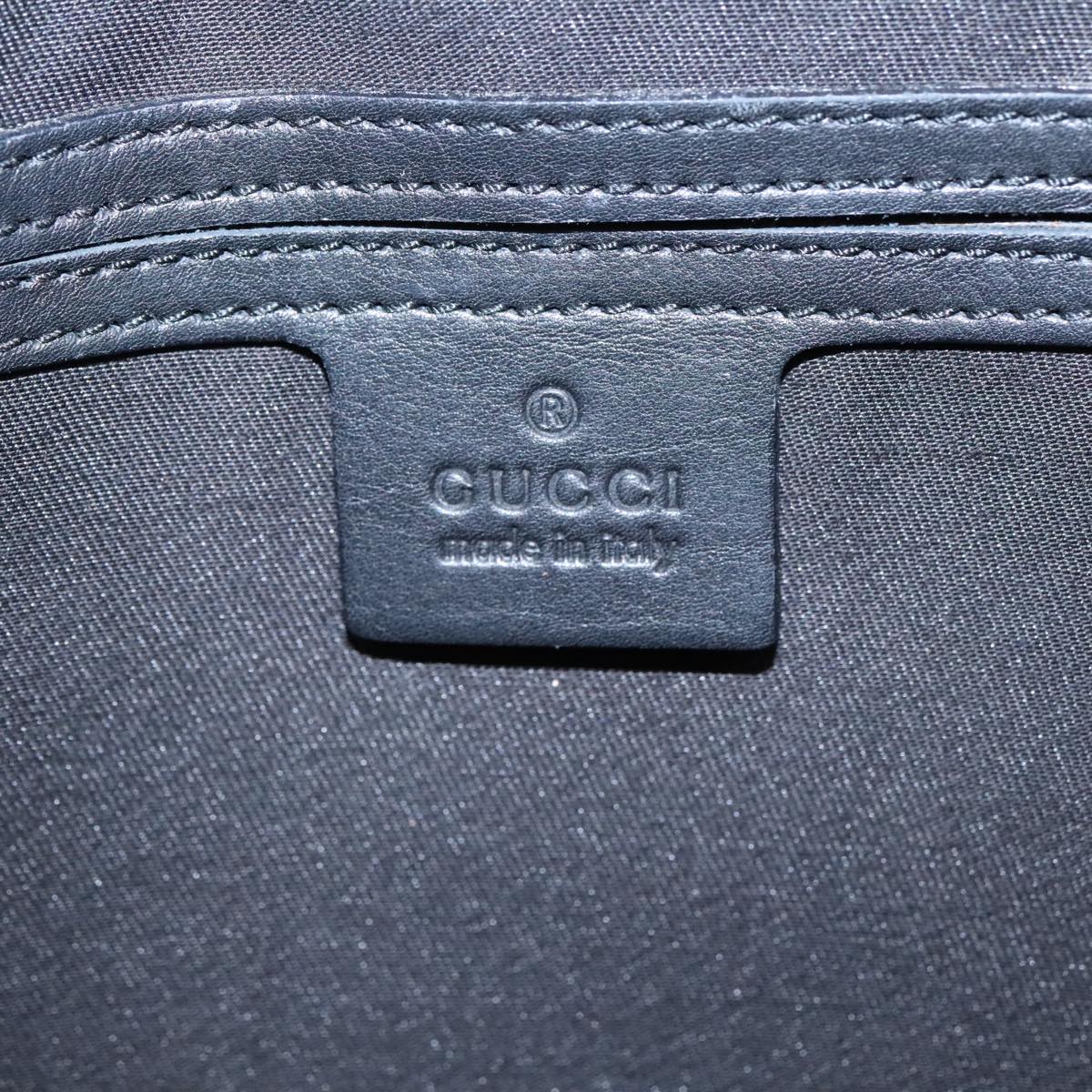 GUCCI GG Crystal Tote Bag Navy Gold 197954 ep6395