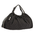 GUCCI GG Canvas Hand Bag Brown 76554 ep6486