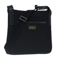 GUCCI Shoulder Bag Canvas Black 122793 ep6492