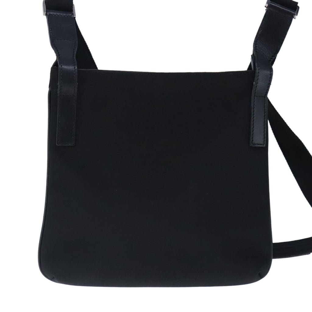GUCCI Shoulder Bag Canvas Black 122793 ep6492