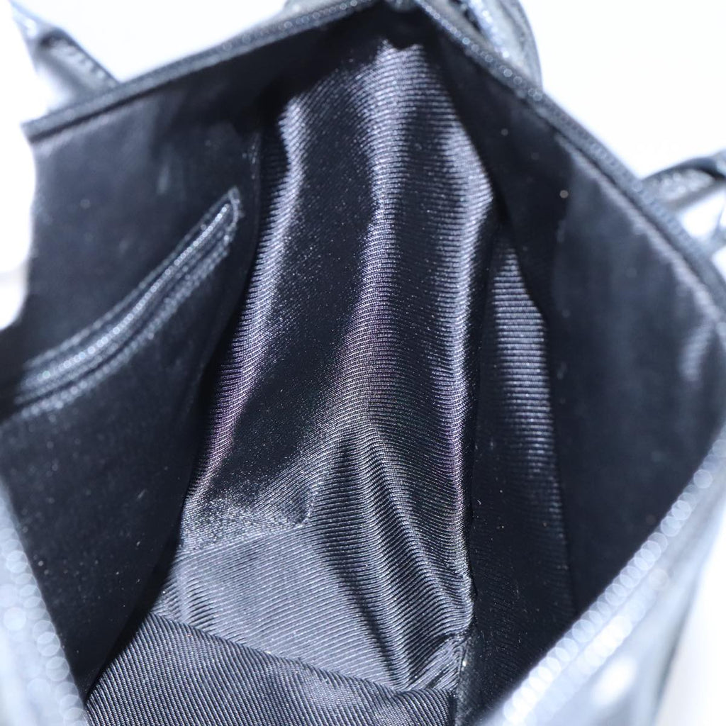 GUCCI GG Canvas Hand Bag Black Silver 000 0855 ep6498