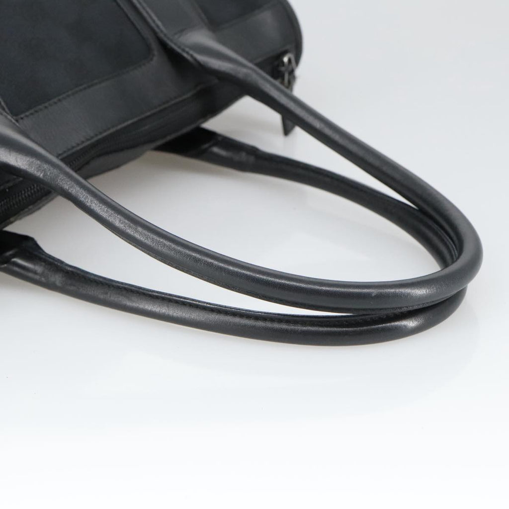 GUCCI GG Canvas Hand Bag Black Silver 000 0855 ep6498