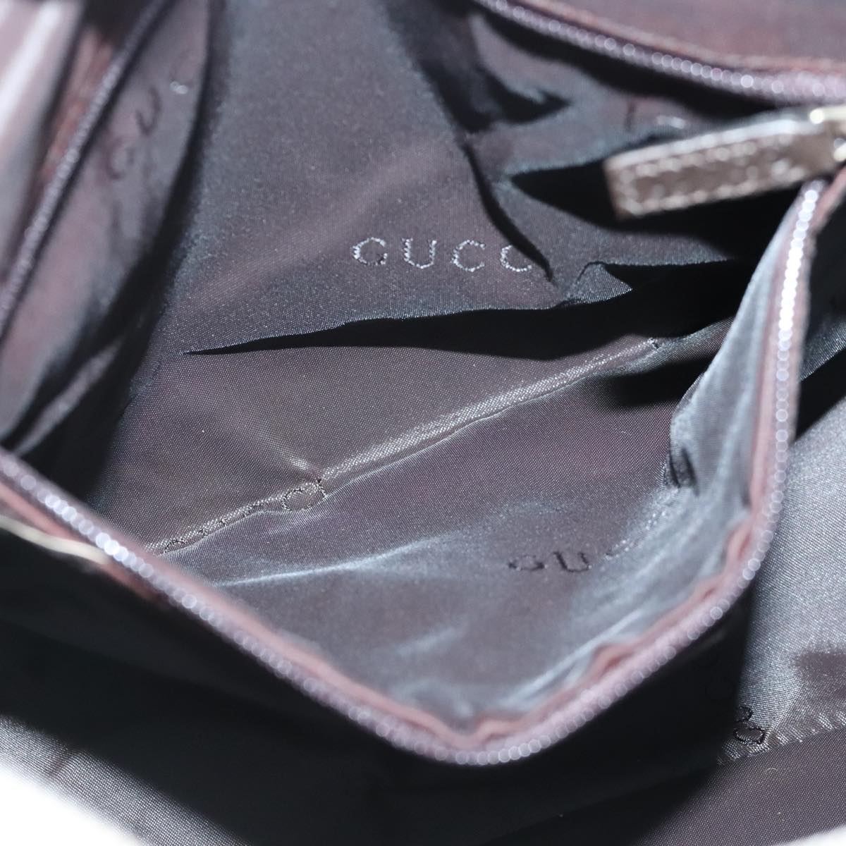GUCCI Shoulder Bag Canvas Beige 77112 ep6560