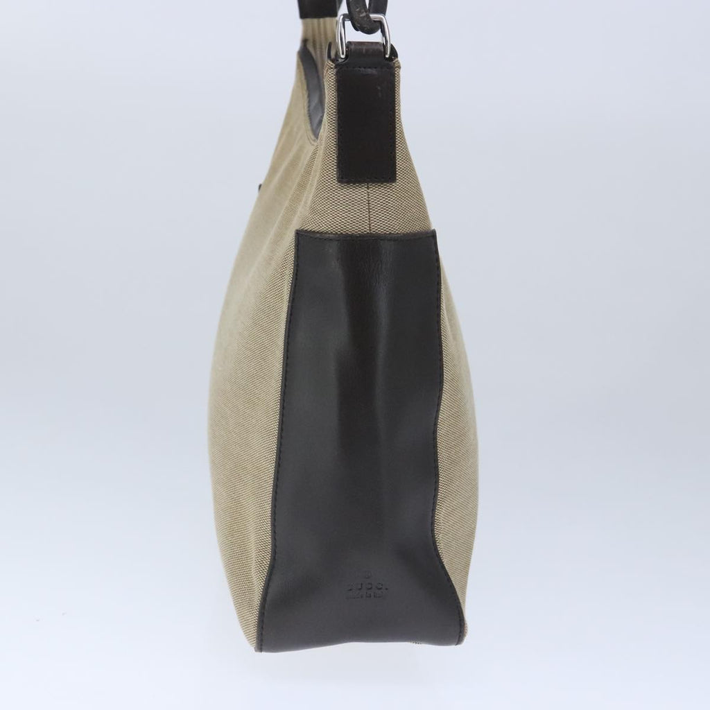 GUCCI Shoulder Bag Canvas Beige 77112 ep6560