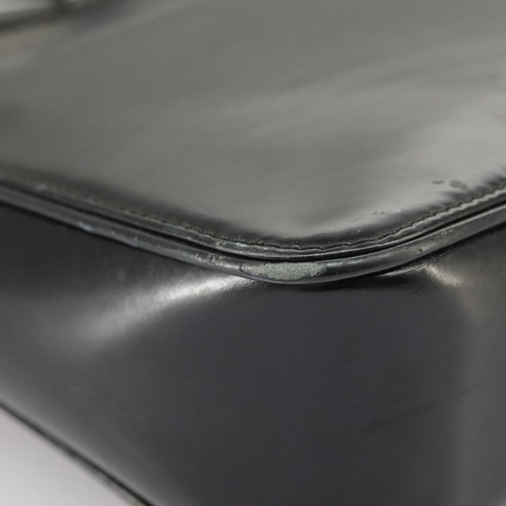 GUCCI Tote Bag Patent leather Black Silver 002 1133 ep6570