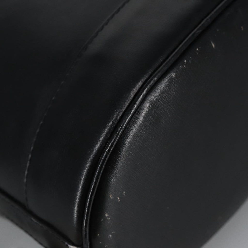 GUCCI Shoulder Bag Leather Black Gold ep6571