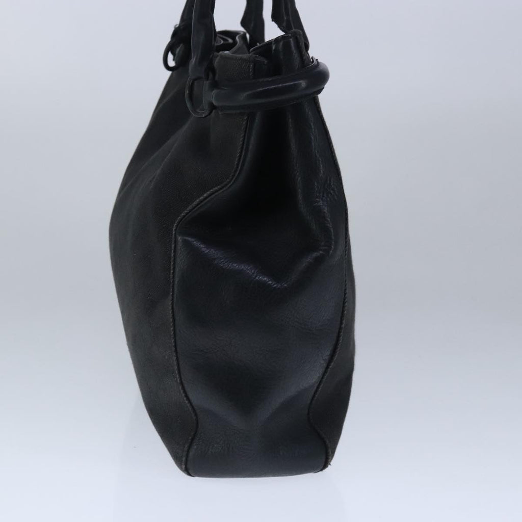 GUCCI GG Canvas Tote Bag Black 101346 ep6586