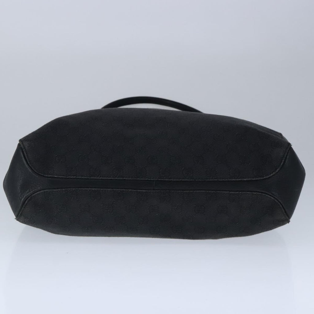 GUCCI GG Canvas Tote Bag Black 101346 ep6586