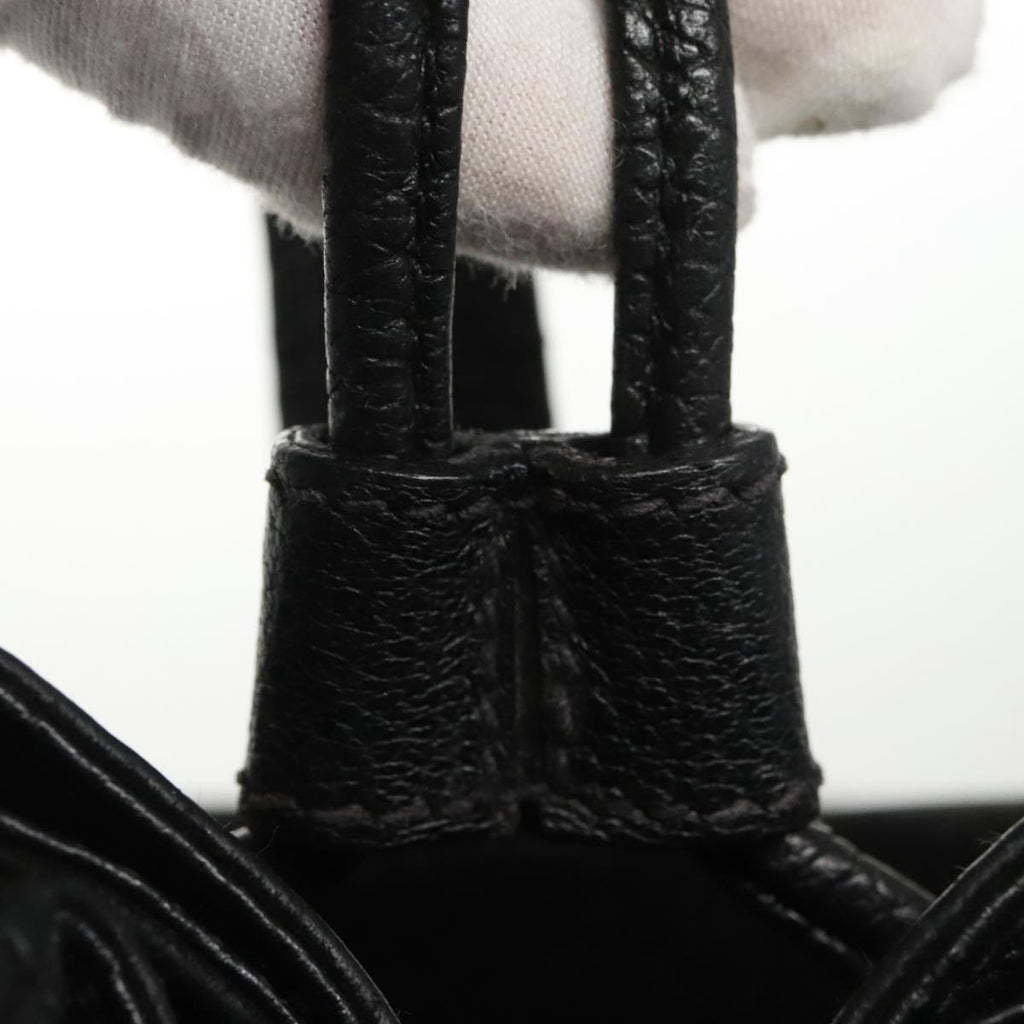 GUCCI Bamboo Backpack Suede Black Gold 003 1705 0030 ep6590