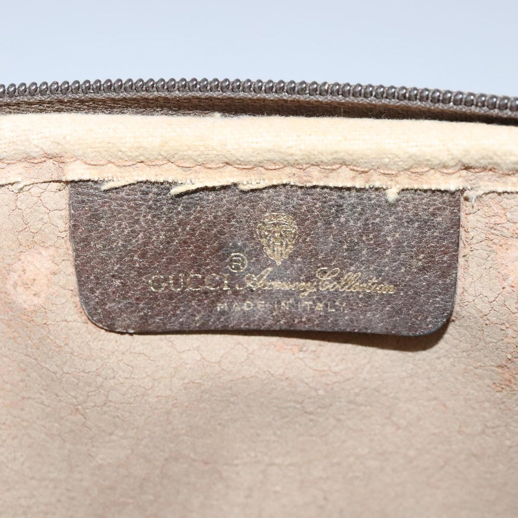 GUCCI GG Supreme Shoulder Bag PVC Leather Beige Gold 97 02 068 ep6599