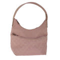 GUCCI GG Canvas Shoulder Bag Pink 001 3386 ep6633