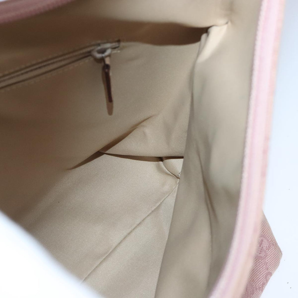 GUCCI GG Canvas Shoulder Bag Pink 001 3386 ep6633