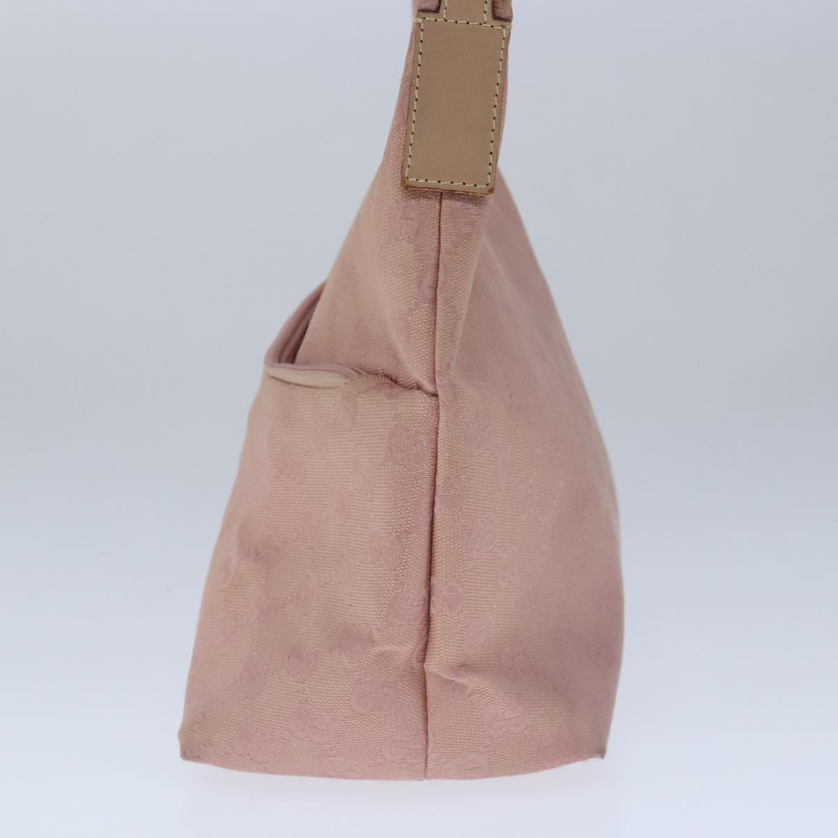 GUCCI GG Canvas Shoulder Bag Pink 001 3386 ep6633