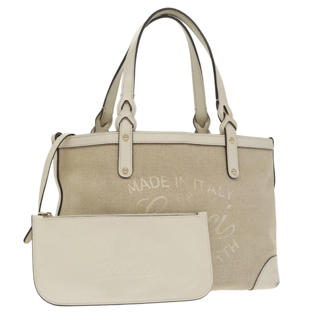 GUCCI Tote Bag Canvas Beige 269878 ep6705