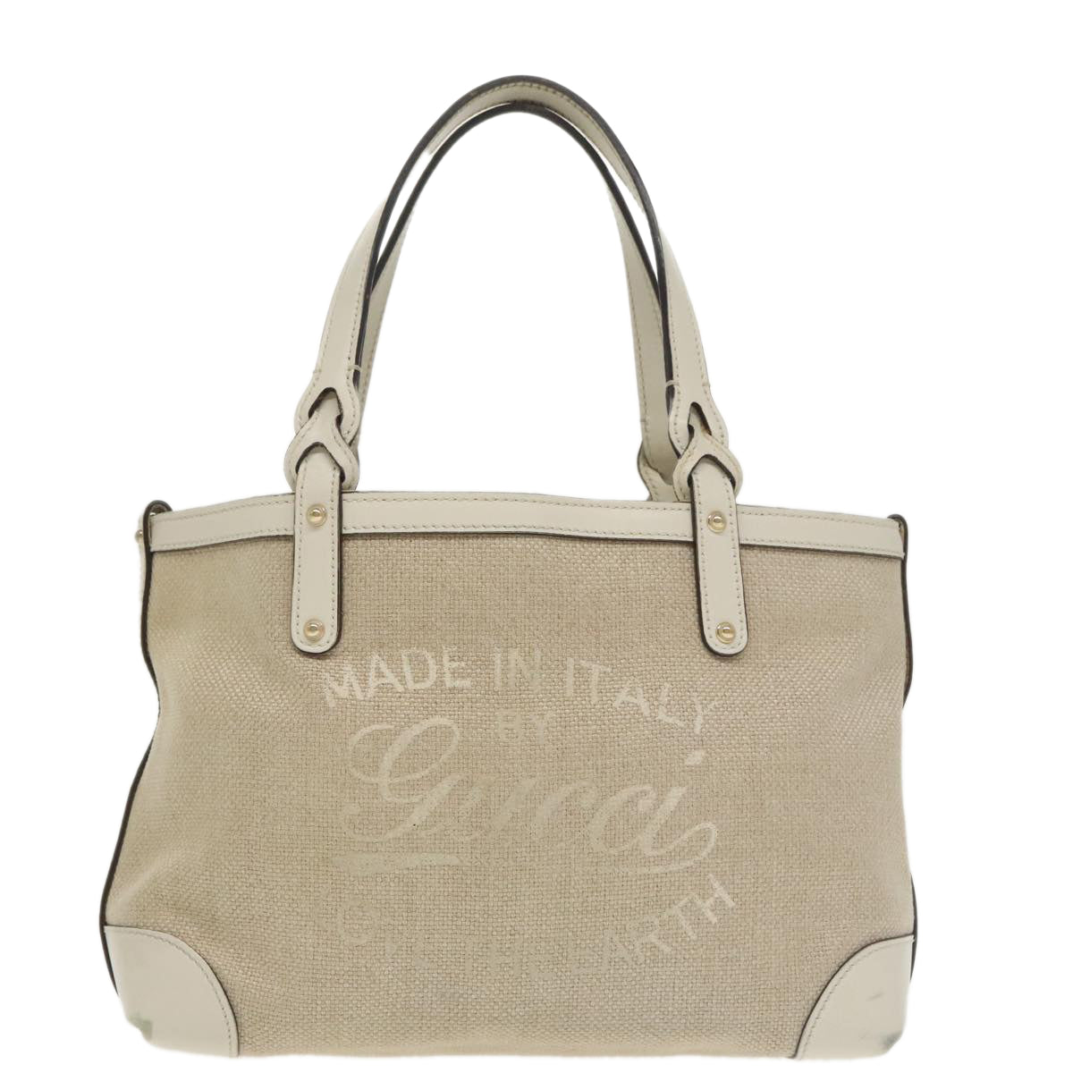 GUCCI Tote Bag Canvas Beige 269878 ep6705