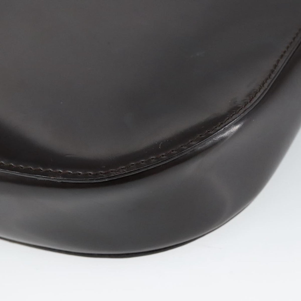 GUCCI Shoulder Bag Leather Brown 001 3195 ep6740
