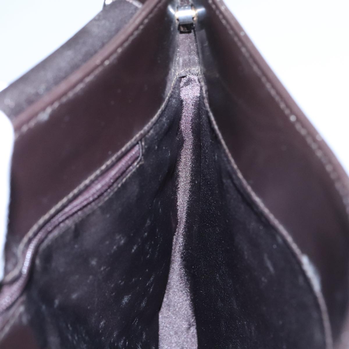 GUCCI Shoulder Bag Leather Brown 001 3195 ep6740