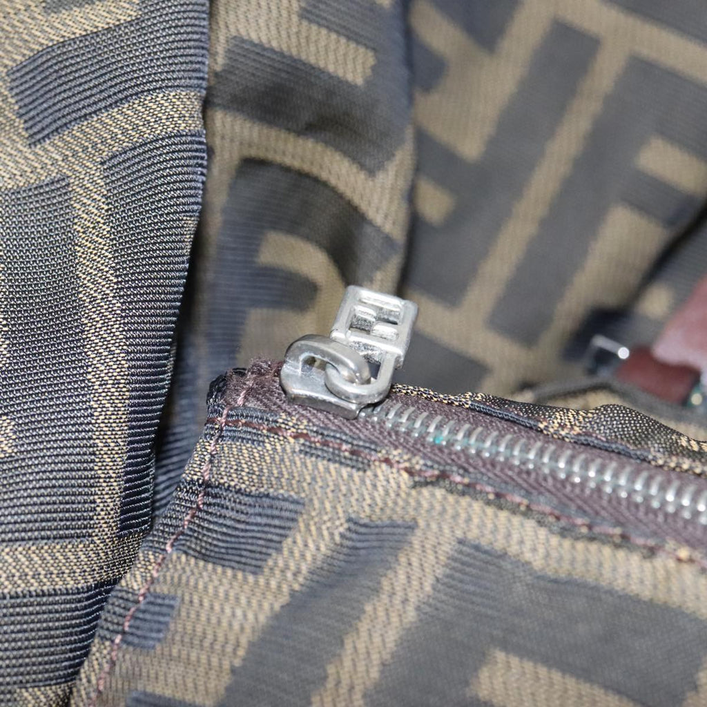 FENDI Zucca Canvas Tote Bag Khaki ep6785