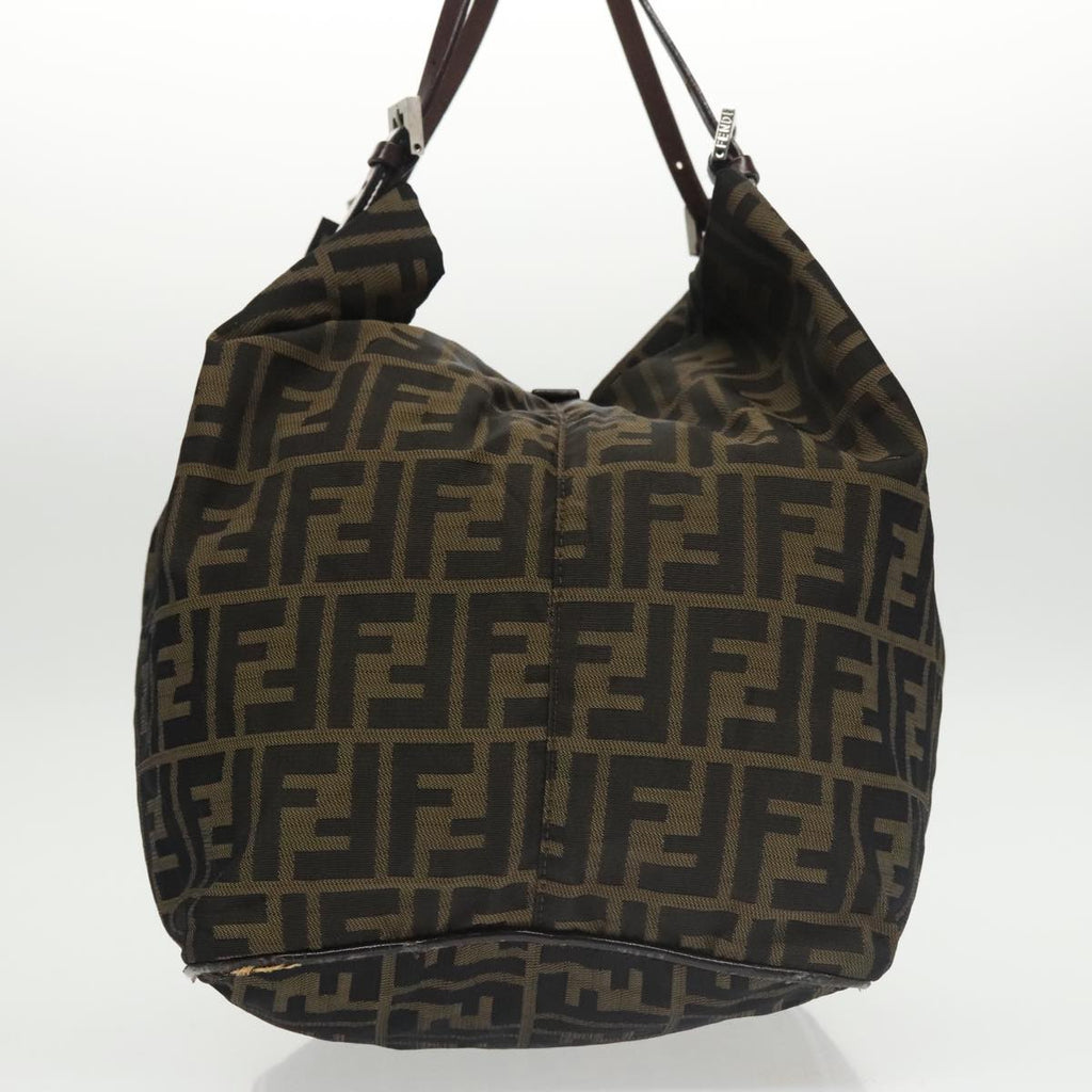 FENDI Zucca Canvas Tote Bag Khaki ep6785