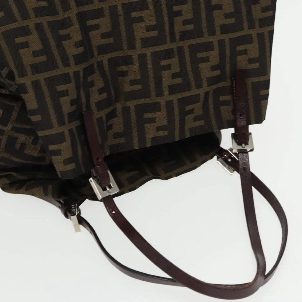 FENDI Zucca Canvas Tote Bag Khaki ep6785