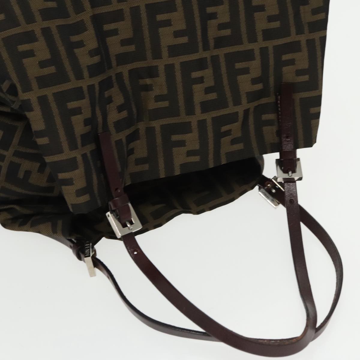 FENDI Zucca Canvas Tote Bag Khaki ep6785