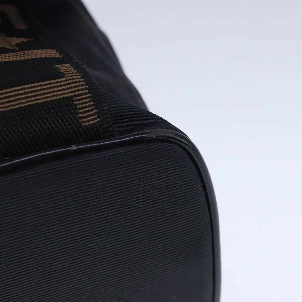 FENDI Hand Bag Nylon Black ep6807