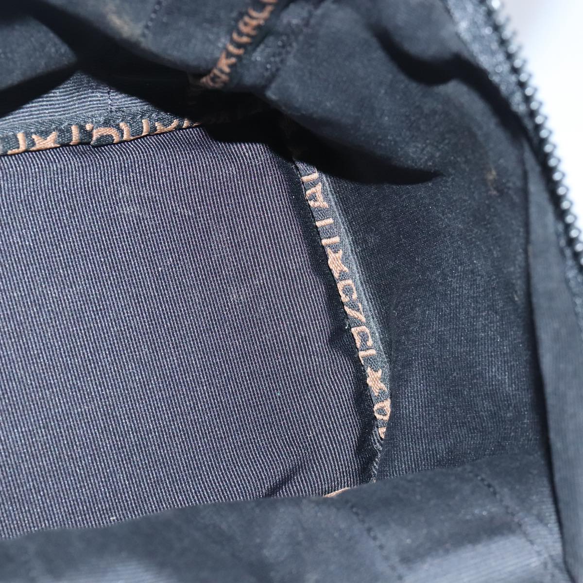 FENDI Hand Bag Nylon Black ep6807