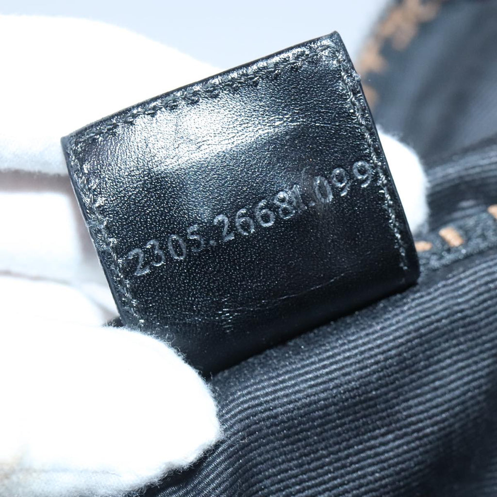 FENDI Hand Bag Nylon Black ep6807
