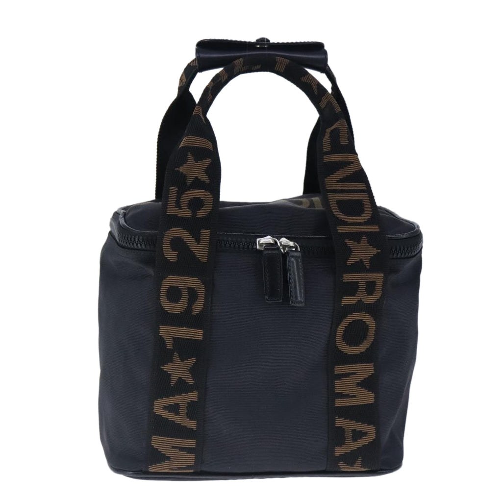 FENDI Hand Bag Nylon Black ep6807