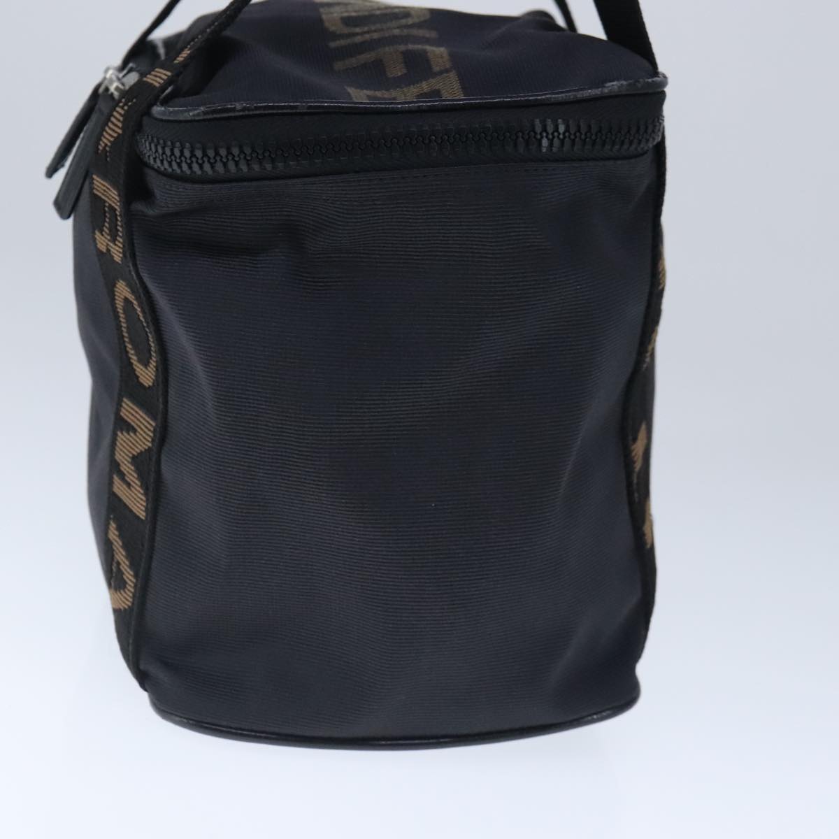 FENDI Hand Bag Nylon Black ep6807