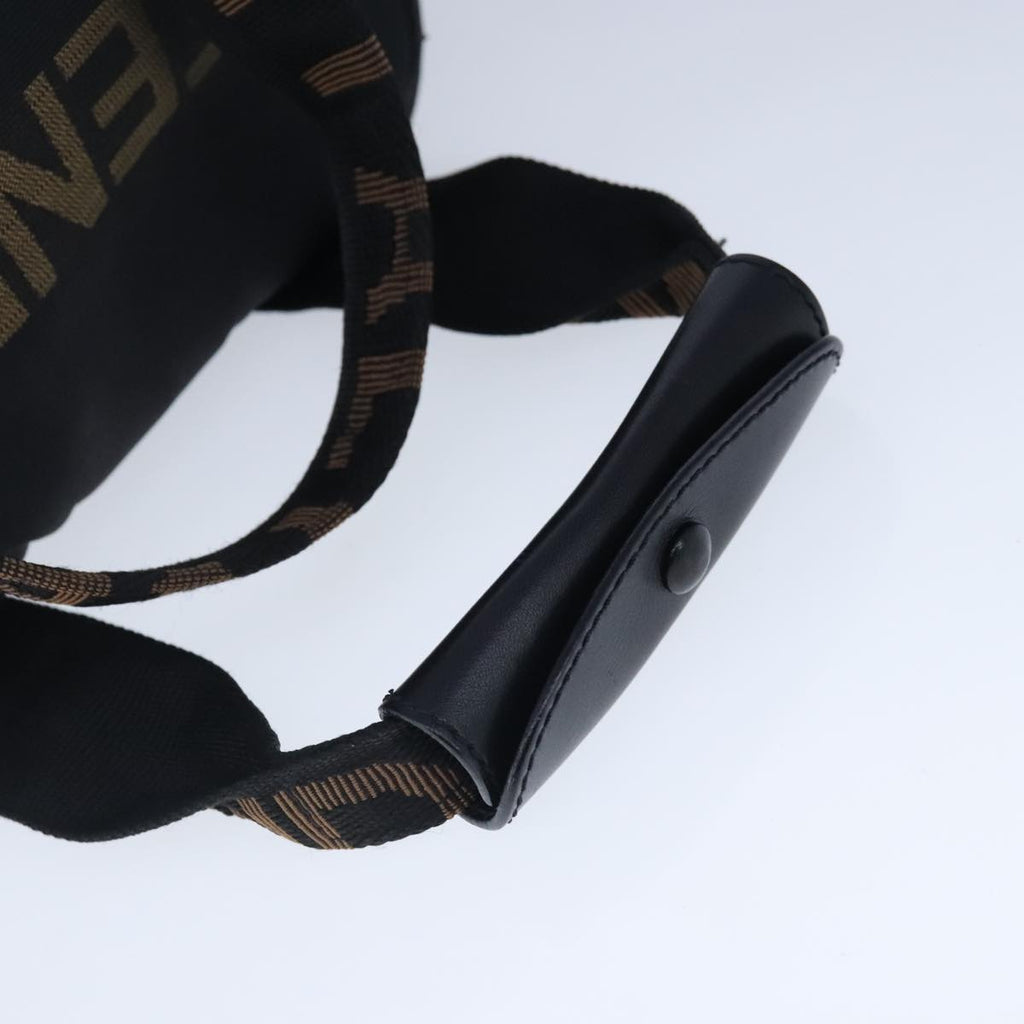 FENDI Hand Bag Nylon Black ep6807