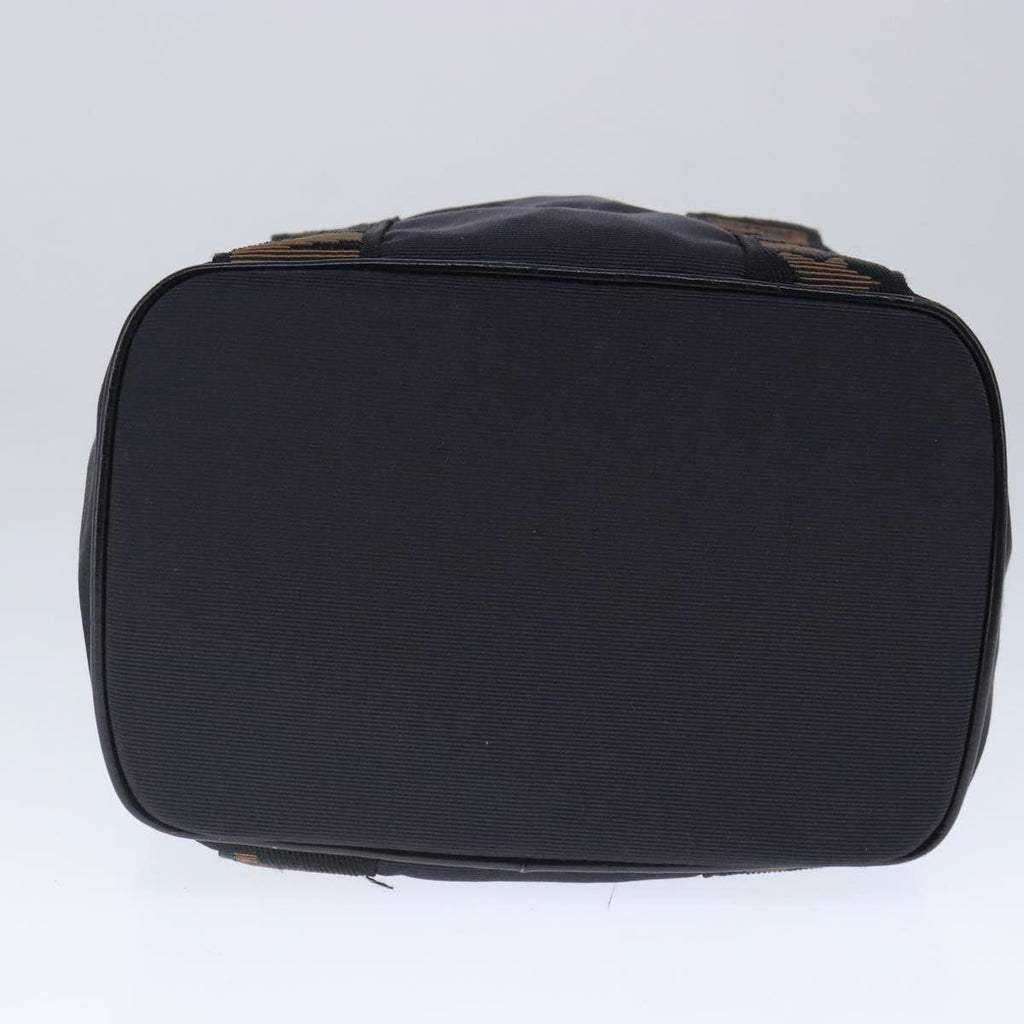 FENDI Hand Bag Nylon Black ep6807