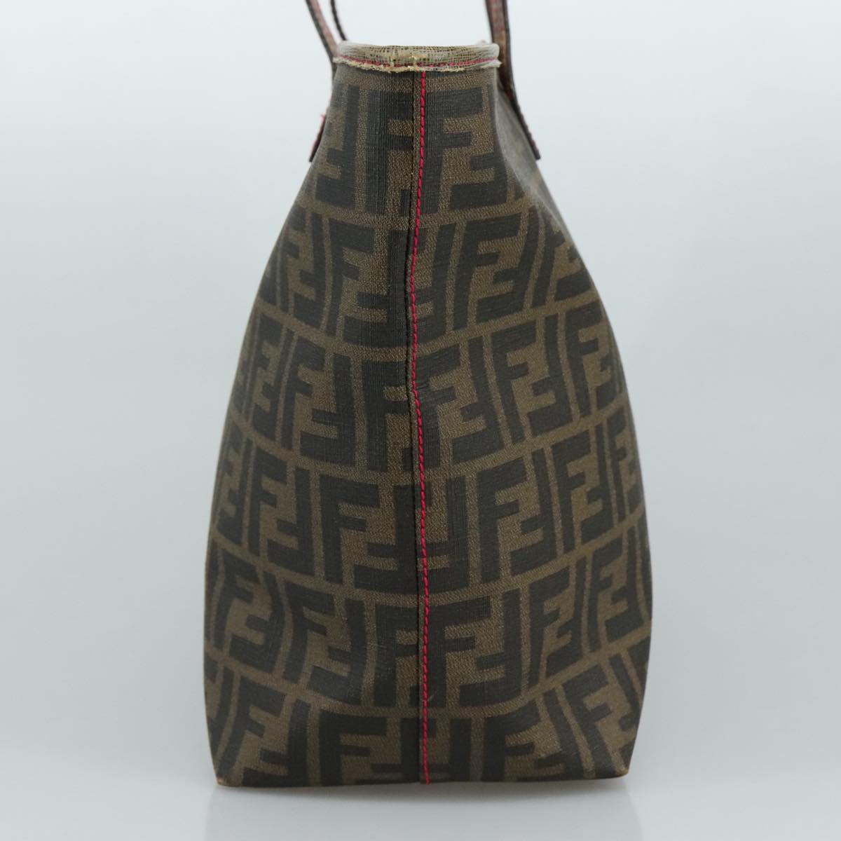 FENDI Zucca Canvas Tote Bag Brown Black ep6901
