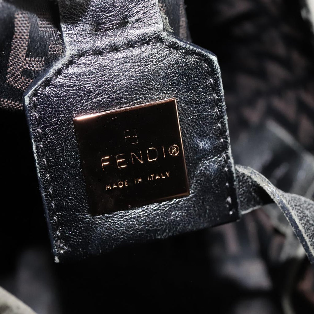 FENDI Zucchino Canvas Tote Bag Brown ep7111