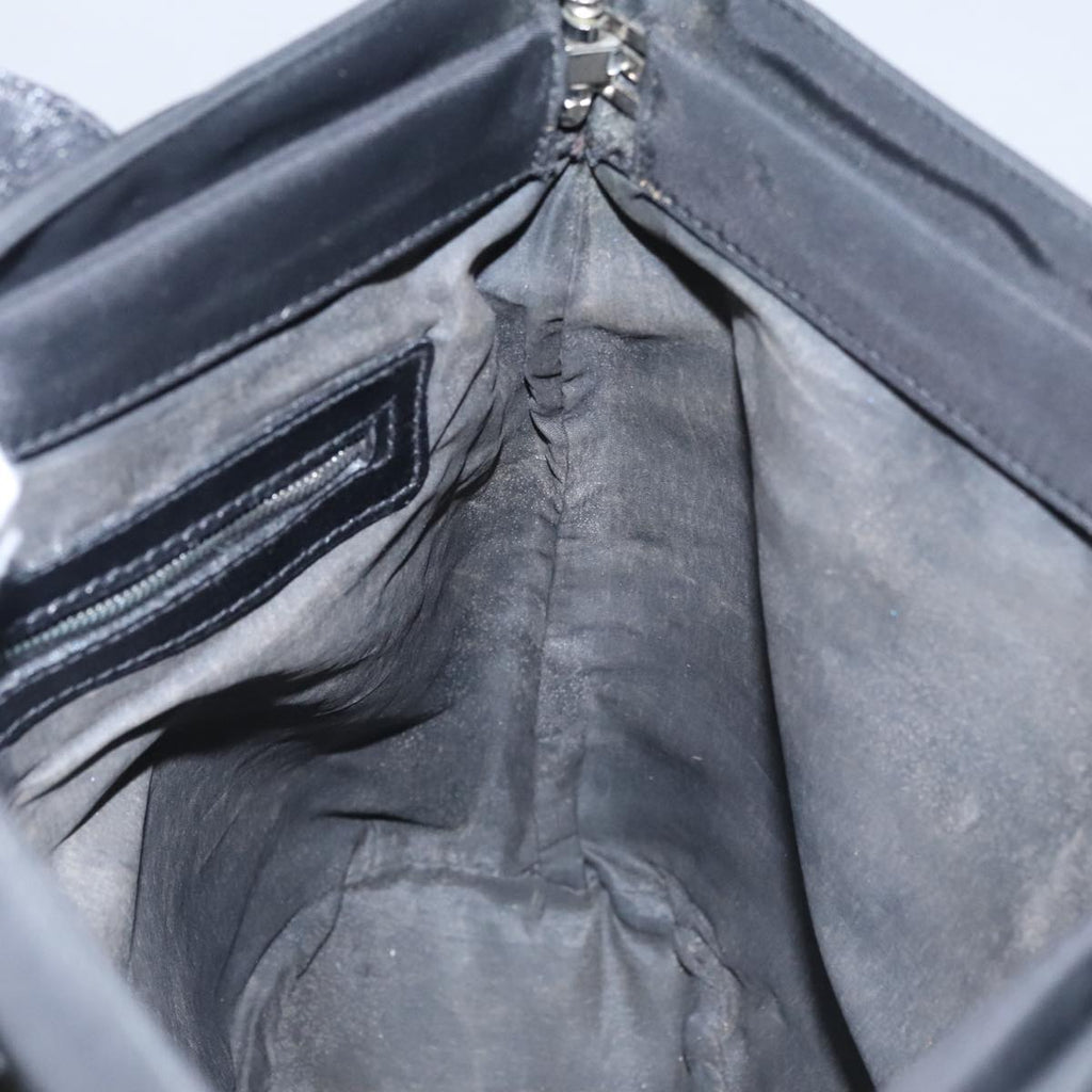 FENDI Hand Bag Nylon 2way Black ep7213