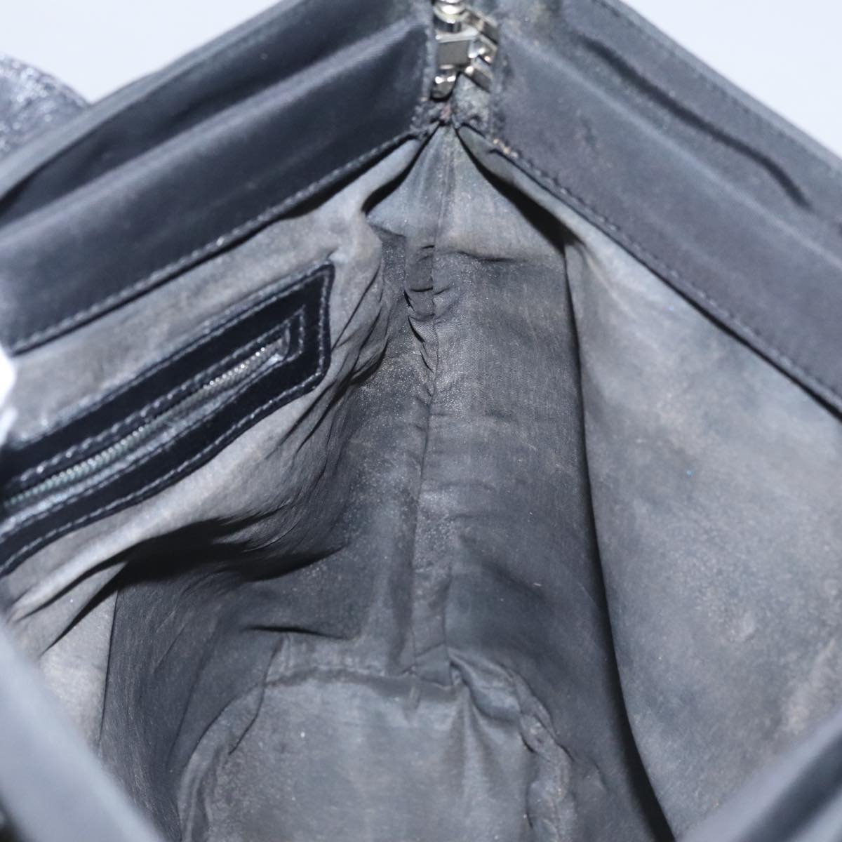 FENDI Hand Bag Nylon 2way Black ep7213
