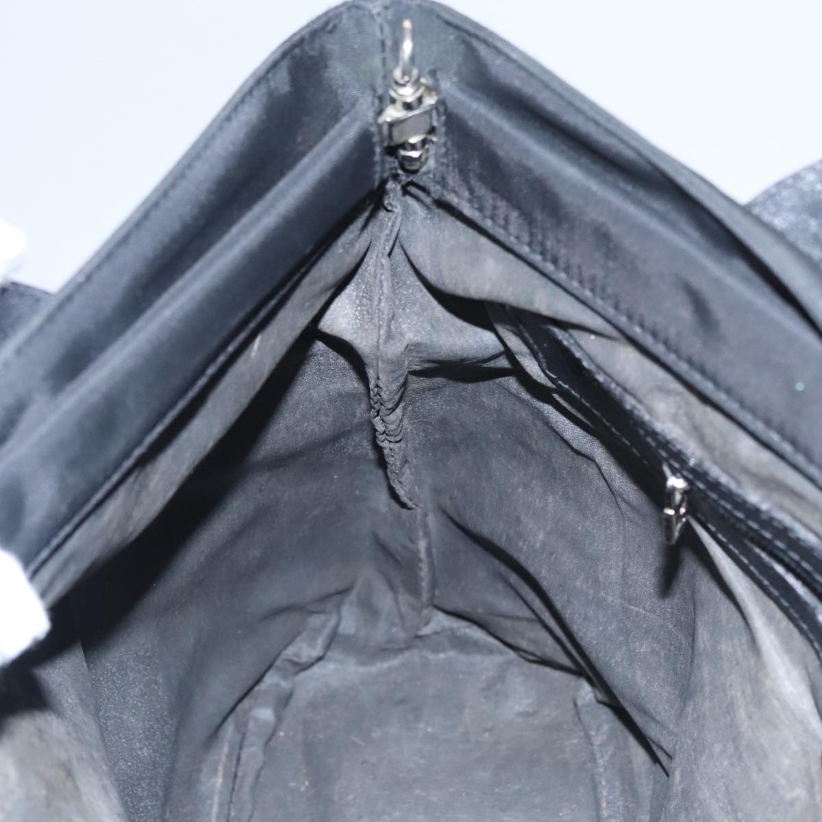 FENDI Hand Bag Nylon 2way Black ep7213